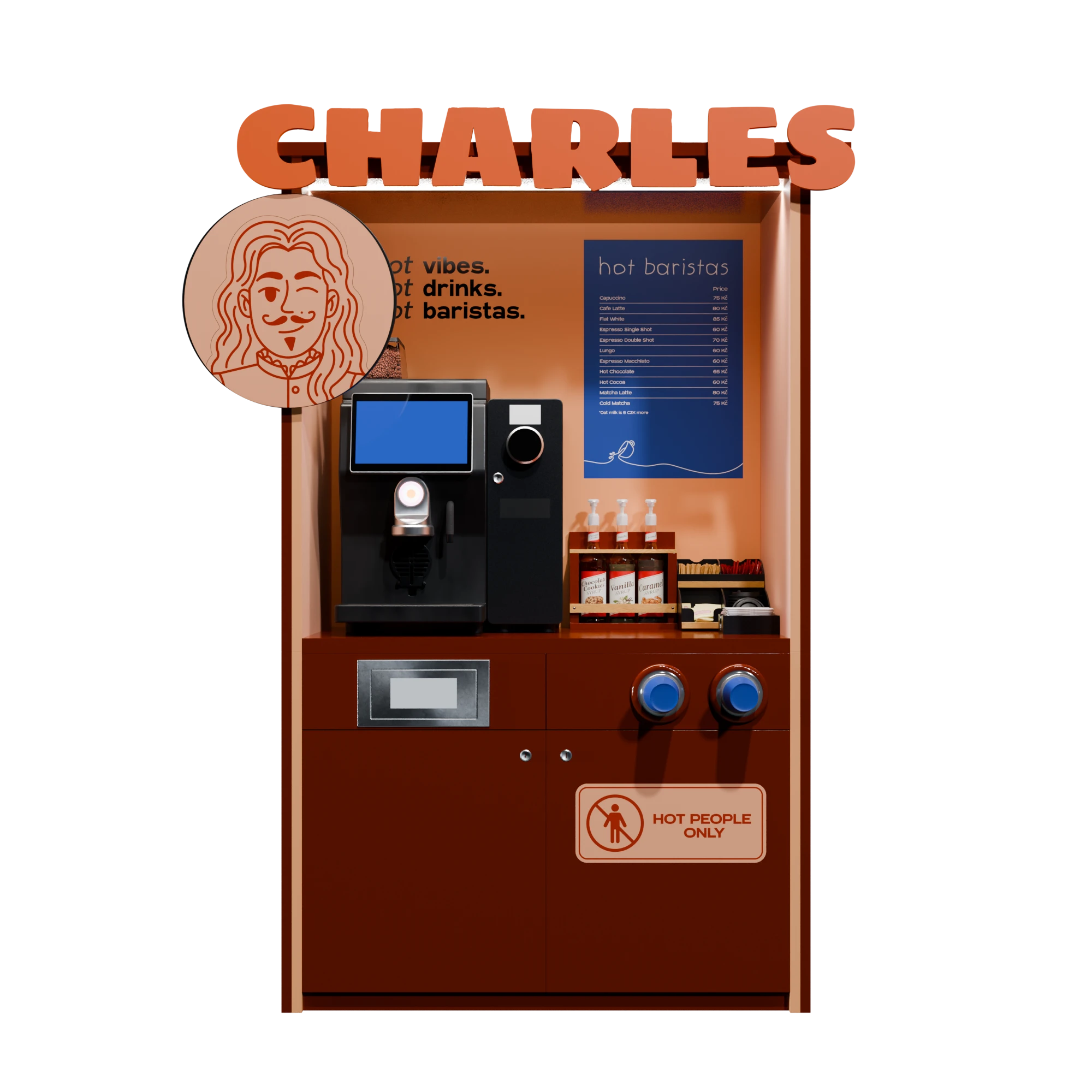 Charles — Hot Baristas station